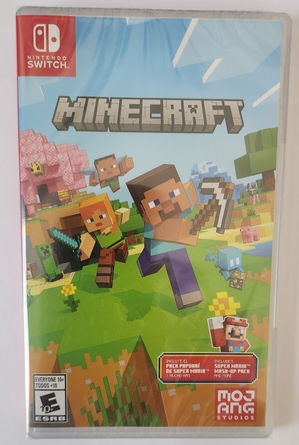 Minecraft Nintendo Switch Brand New Sealed Game Special (2018 Sandbox Survival)