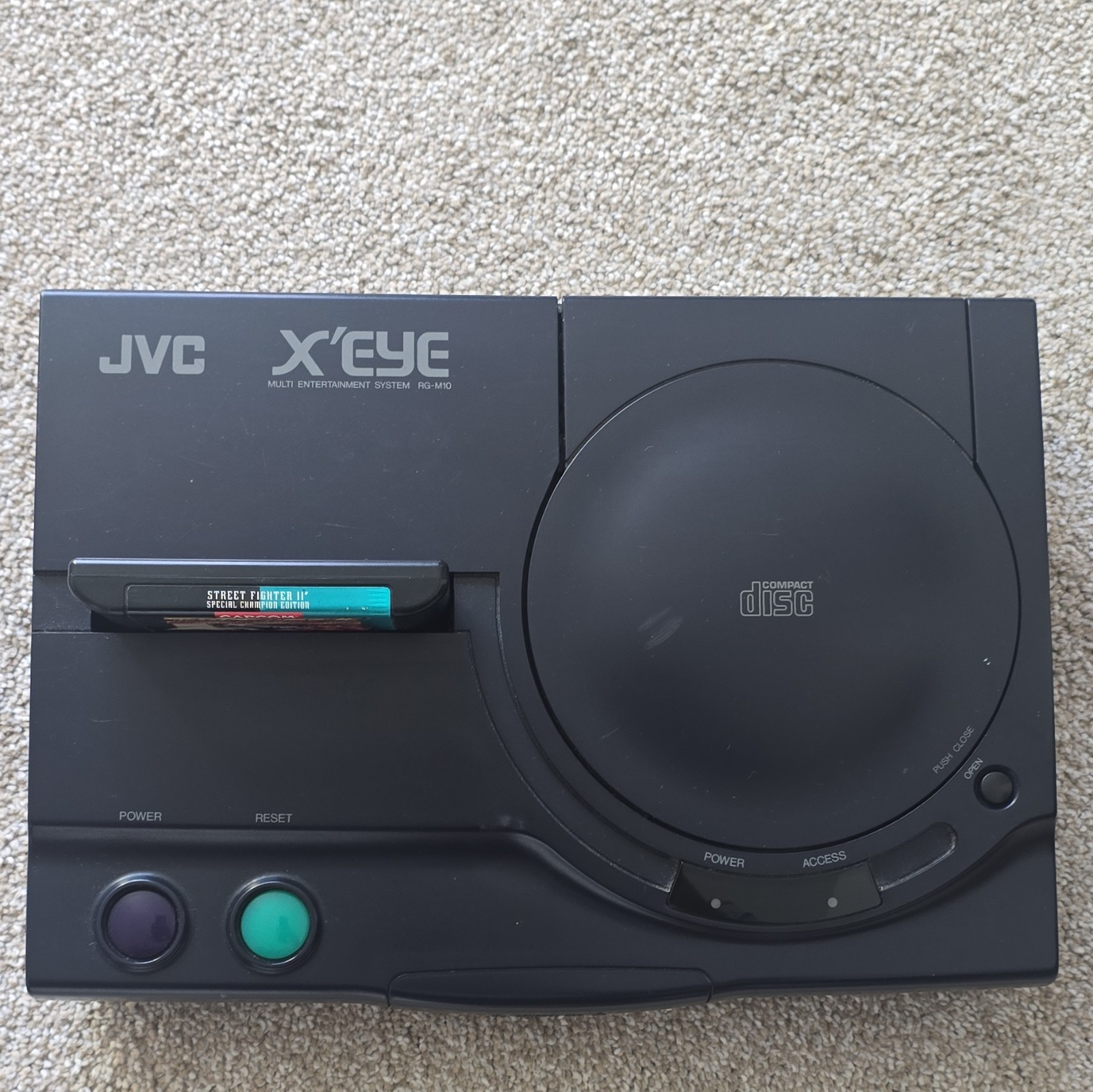 JVC X’Eye Sega CD. please read description