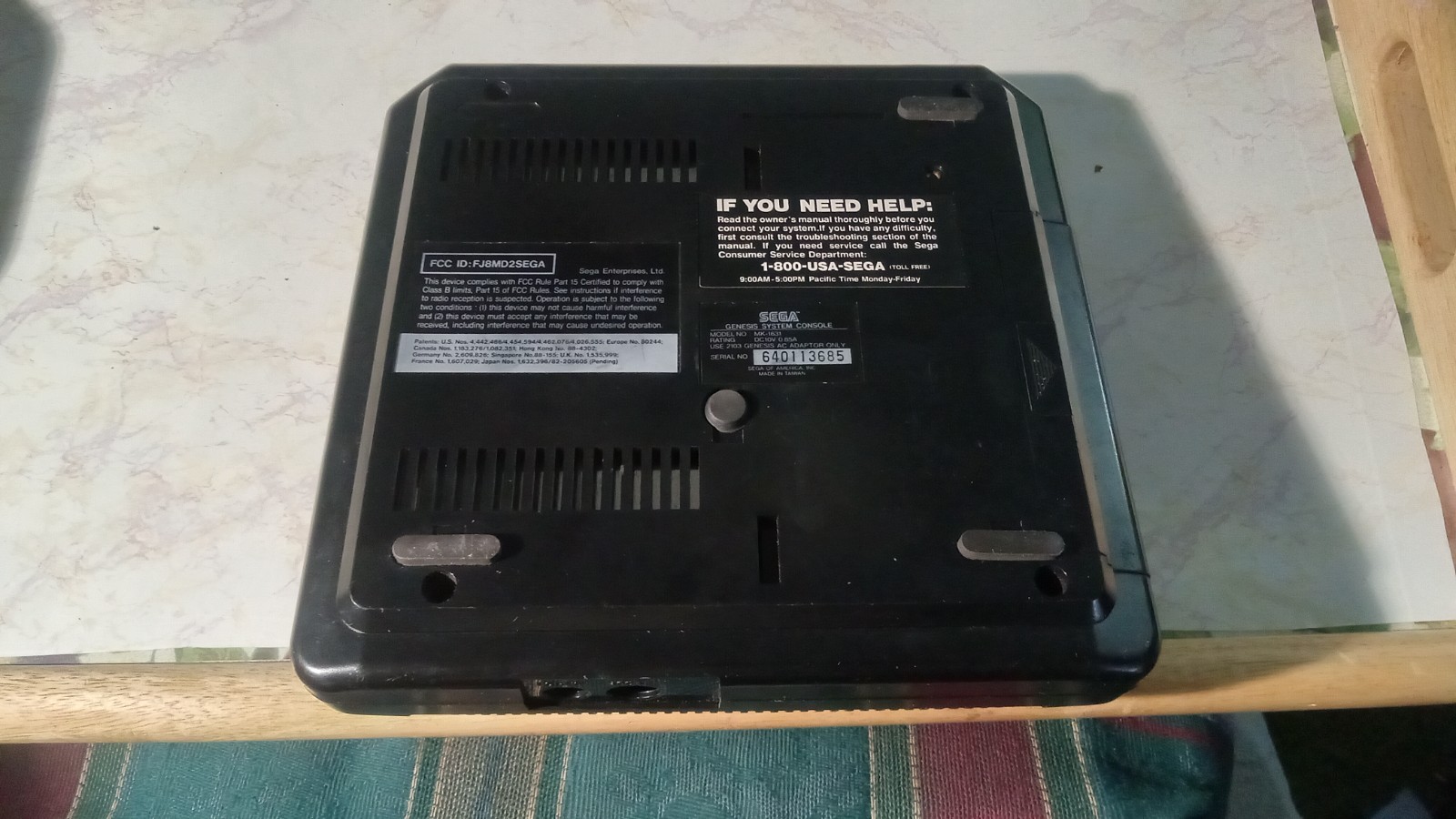Sega Genesis Model 2 Console Only Tested Working System