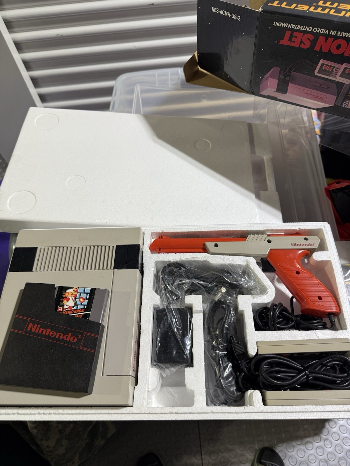 Nintendo NES Action Set System Console