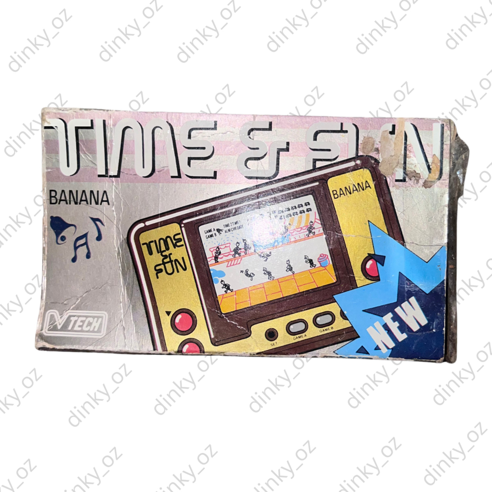 V-Tech Time & Fun ‘Banana’ COMPLETE IN BOX