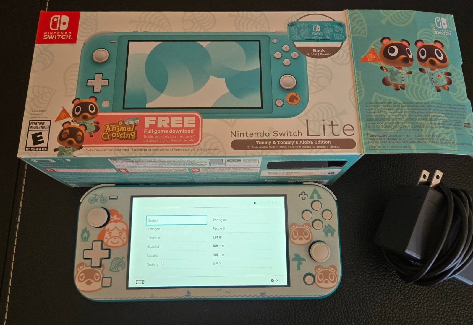 Nintendo Switch Lite Timmy & Tommy’s Aloha Edition (USED) (GAME NOT INCLUDED)
