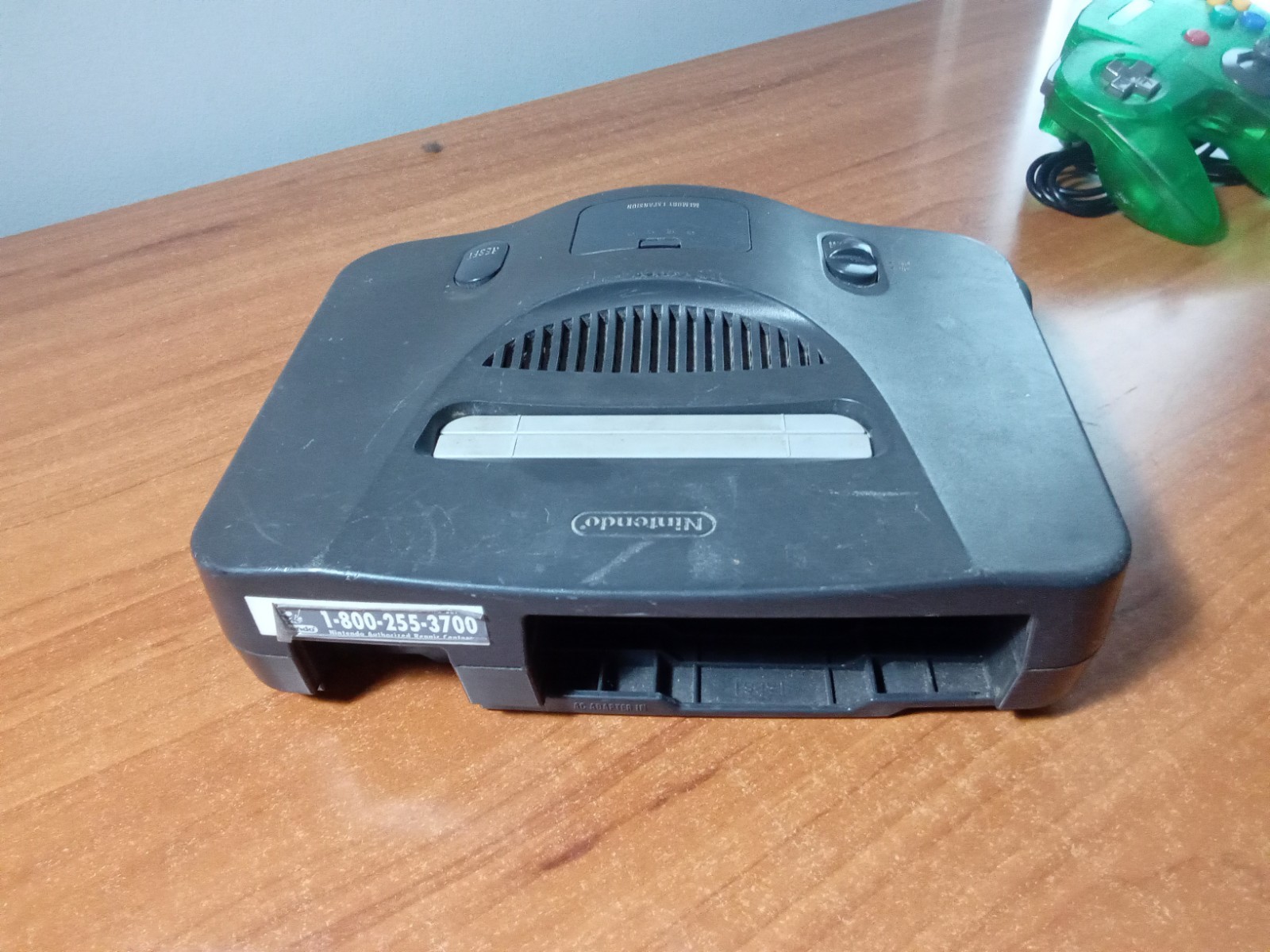 Nintendo 64 N64 System Console – Charcoal Gray + Cables + Controller TESTED LotB