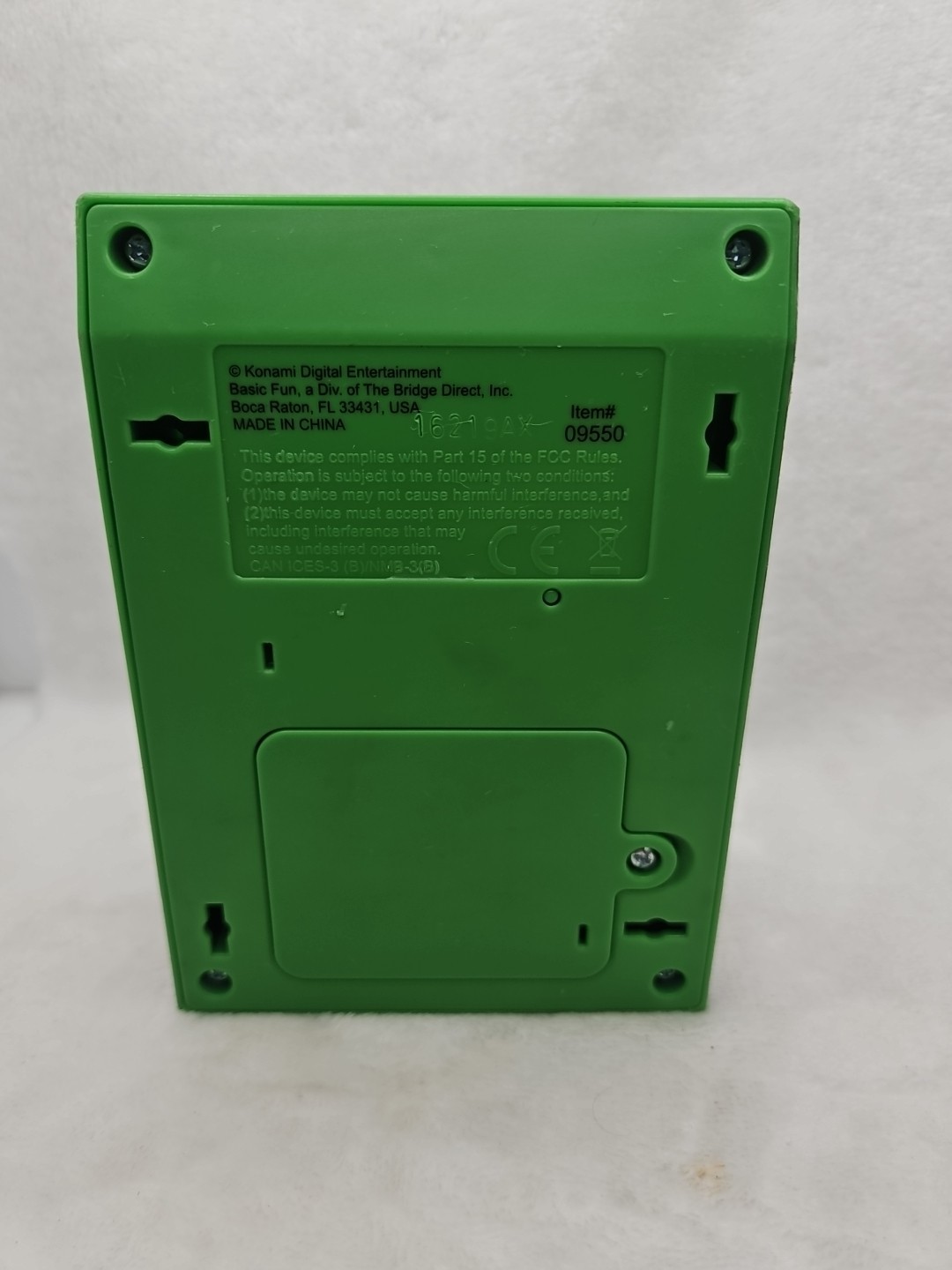 Frogger Mini Retro Arcade Game – Konami 09550 – Tested Working Good Condition