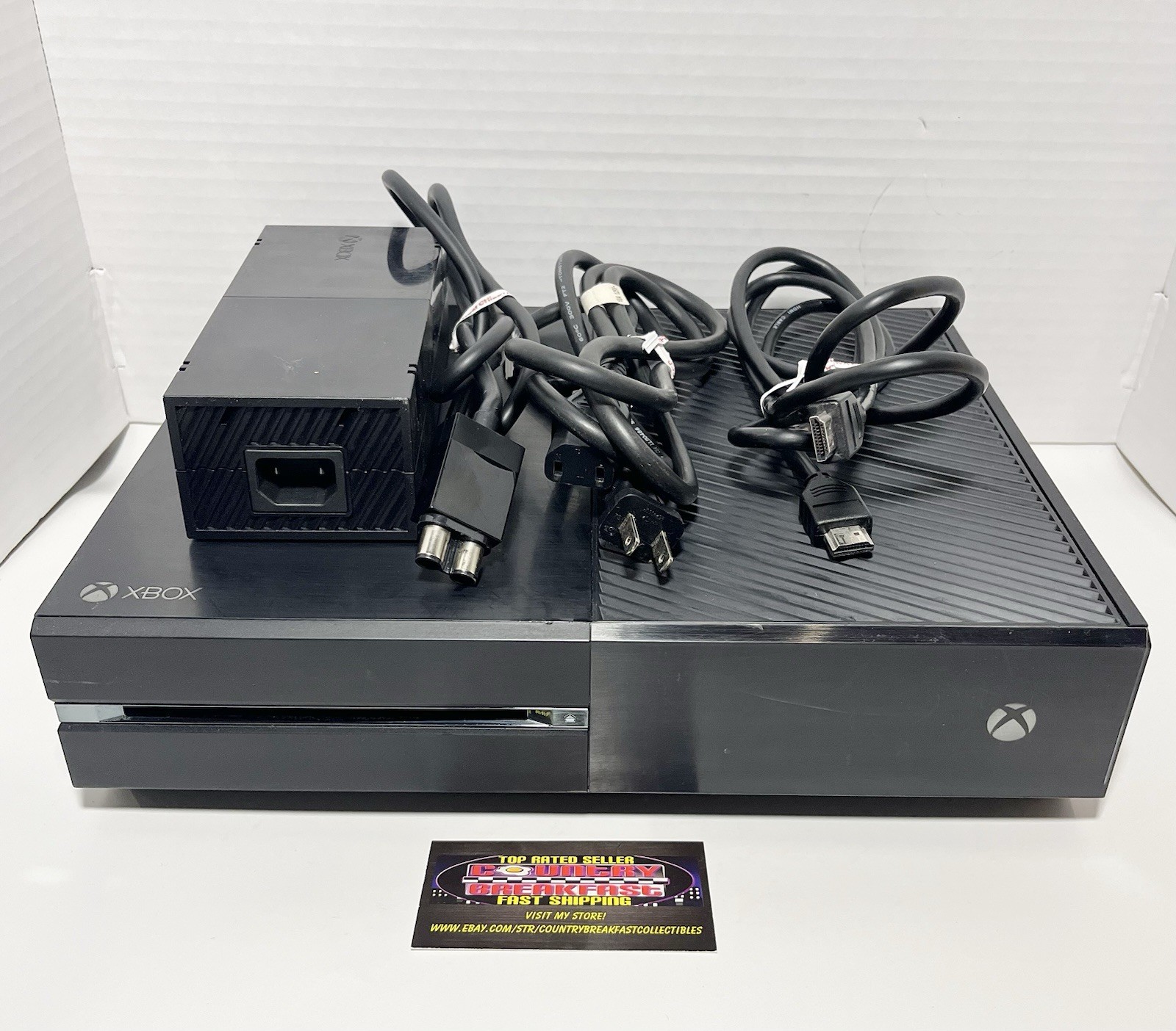 Microsoft Xbox One 500GB Black Console Model 1540 w/ HDMI Tested & Works Nice!
