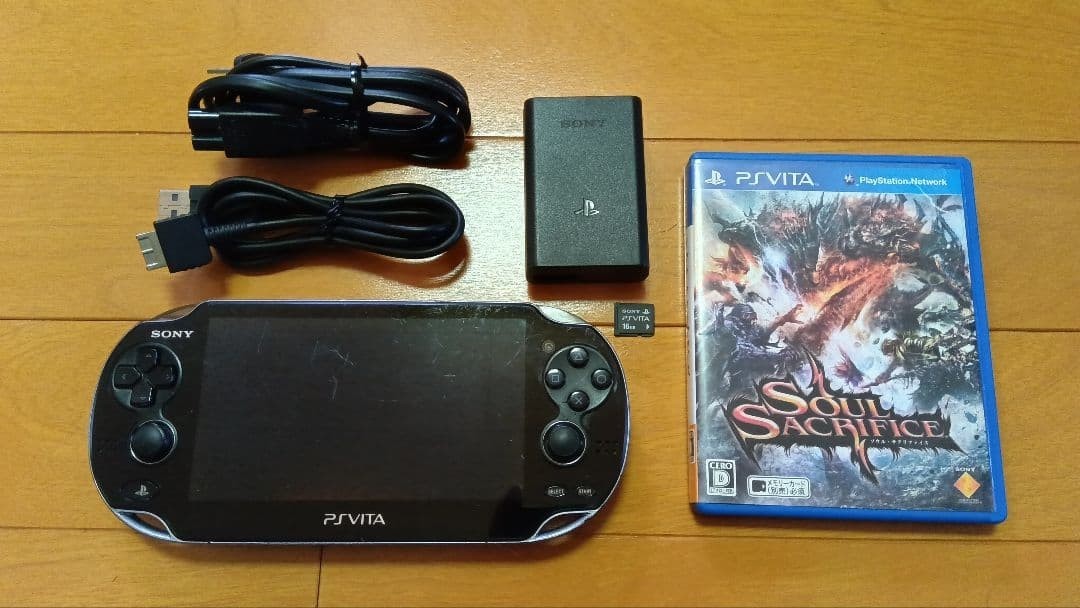 Sony PlayStation Vita PS VITA 3G/Wi-Fi PCH-1100 OLED Handheld Console Black