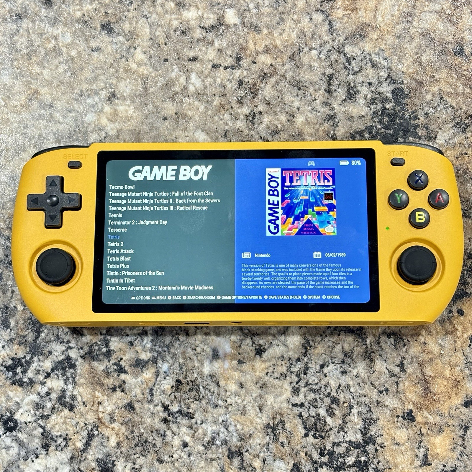 New PowKiddy RGB10MAX3 Retro Gaming Handheld New 64GB Card Custom Ready To Play