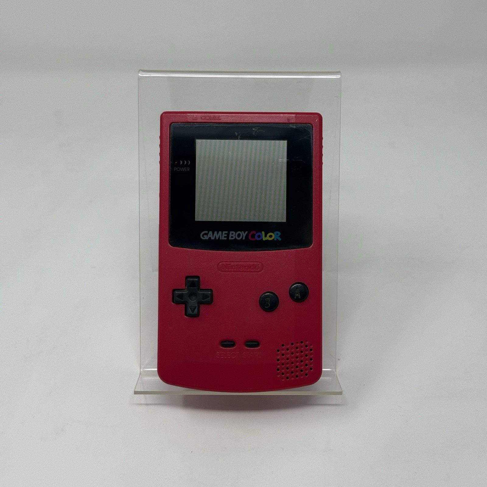 Nintendo Game Boy Color Console – Berry Pink (CGB-001) – Tested & Working Clean!