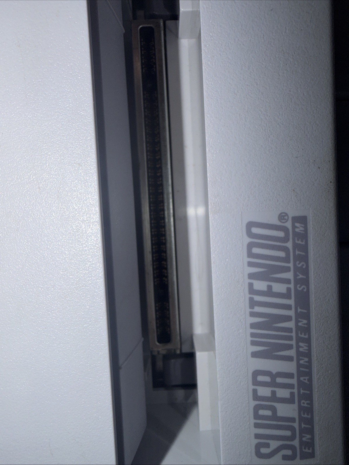 Nintendo SNES Console Clean Gray SNS-001 Tested + Power Cord & HDMI Adapter