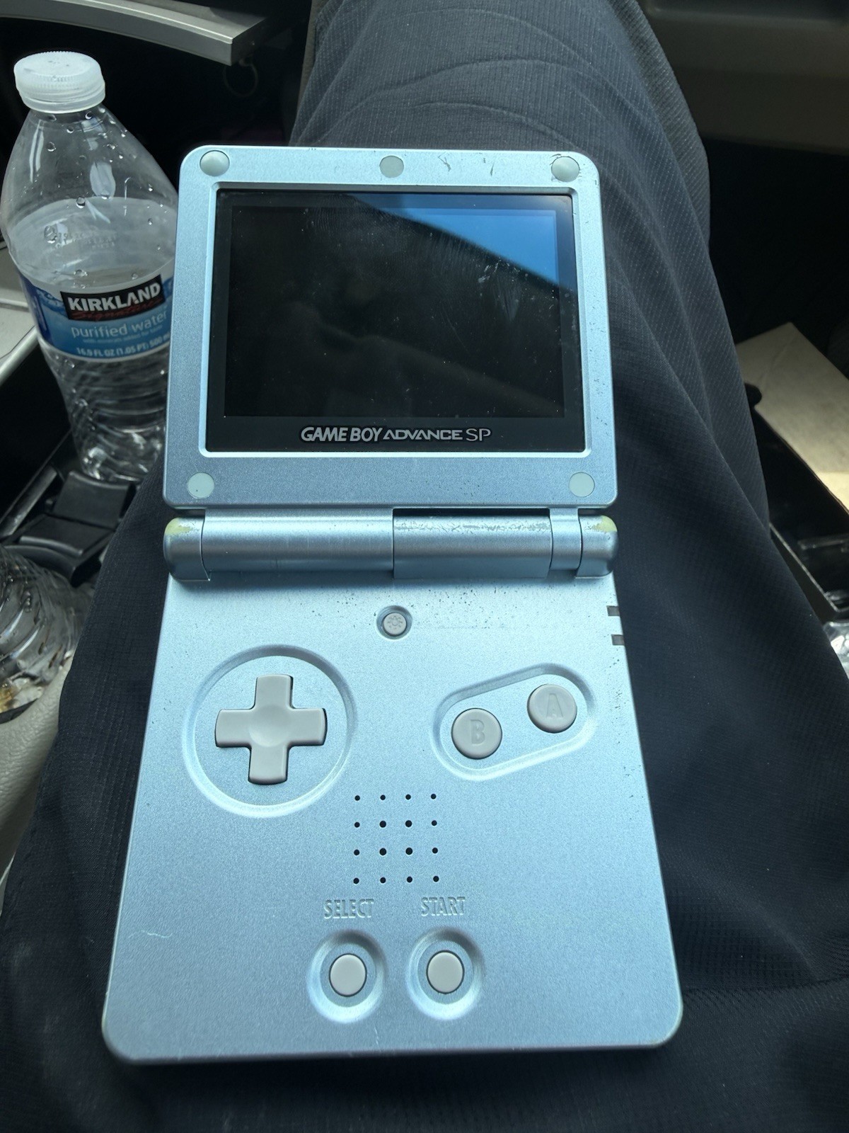 Nintendo Game Boy Advance SP Lot of 2 Silver/Black Special Edition