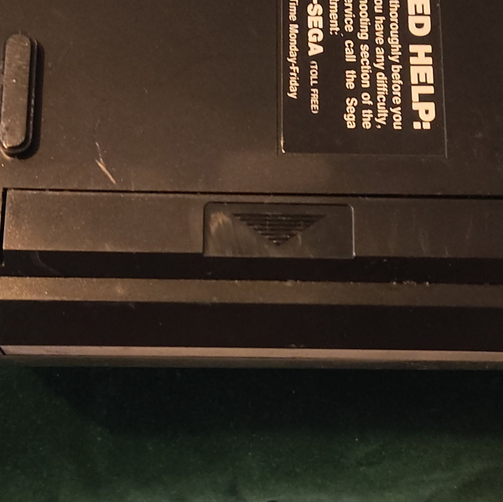 SEGA Genesis 16-Bit Home Console MPN 1601 Black NTSC-U/C (US/Canada)