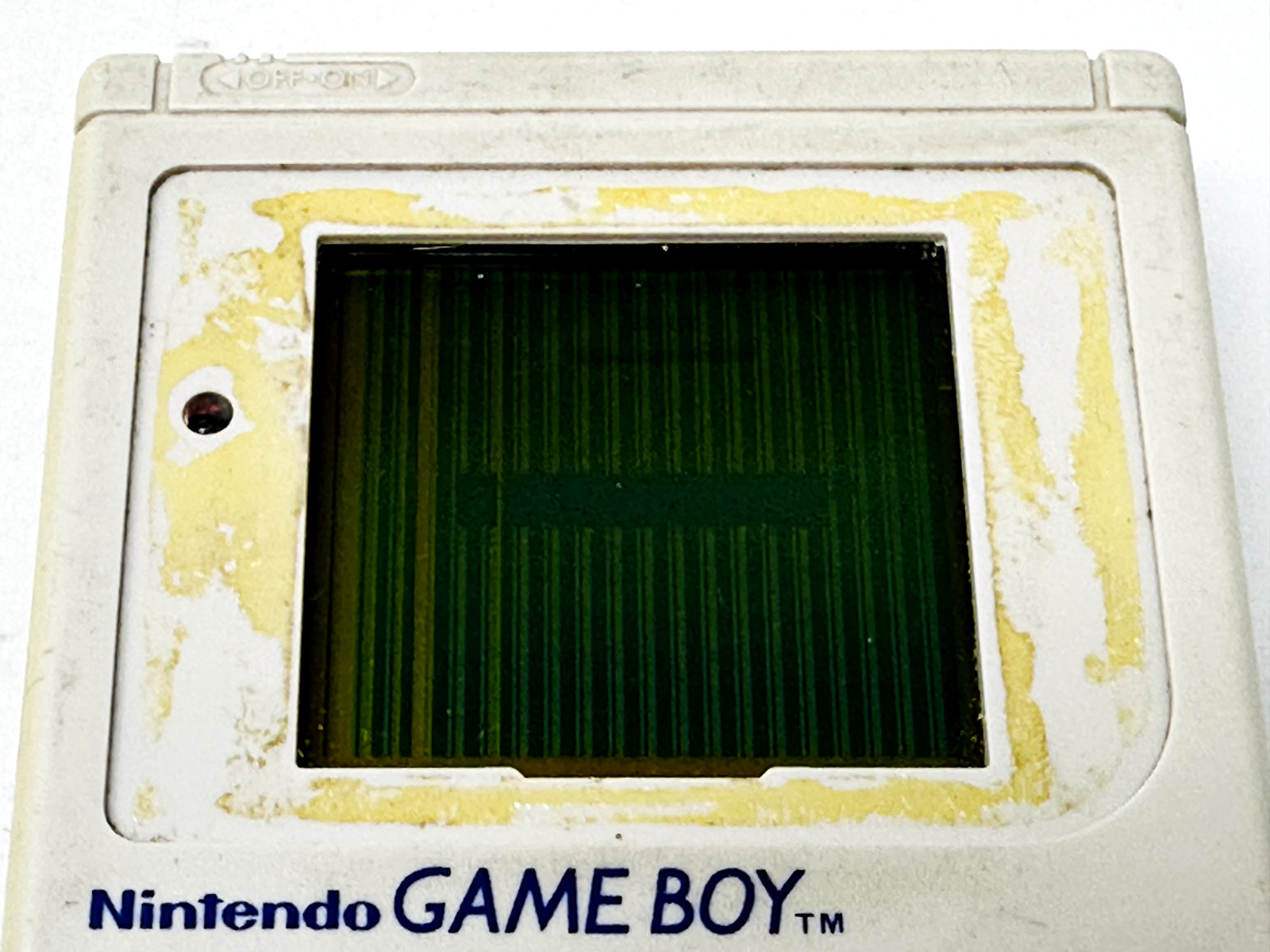 Nintendo Game Boy Pocket MGB-001 Off White/Gray – OEM – For Parts or Repair