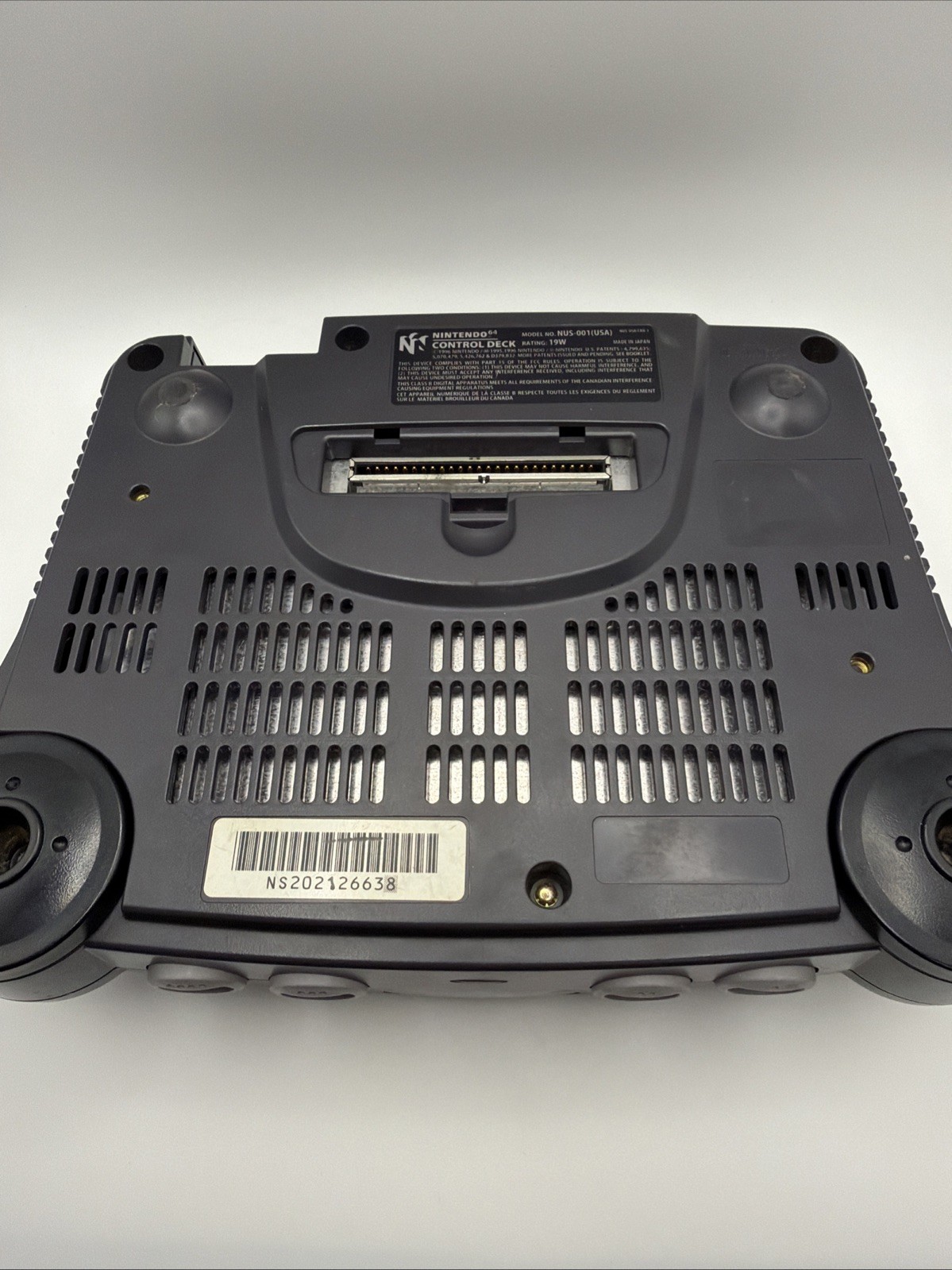 Nintendo 64 System 32MB Home Console – Gray Tested Working N64 W/ Controller