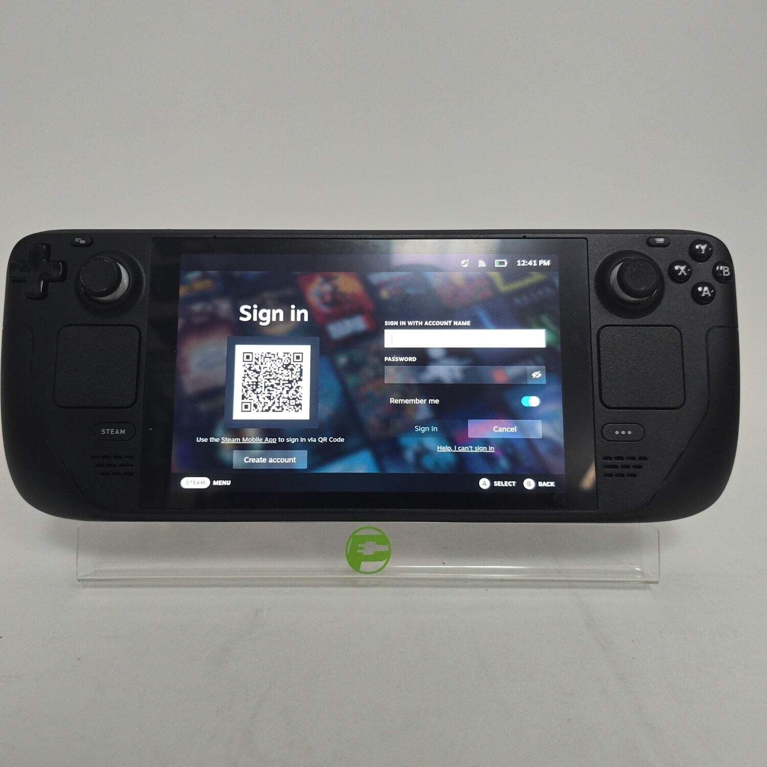 Valve Steam Deck 7″ AMD 7nm Ryzen APU 16GB RAM 512GB Black 1010