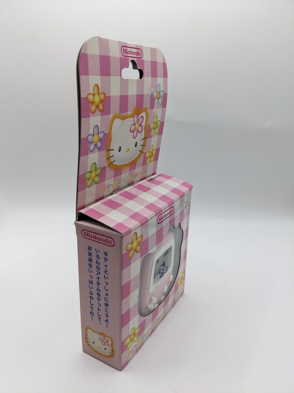 Hello Kitty Pocket With Box & Manual Pedometer Nintendo Heisei Retro Vintage JPN