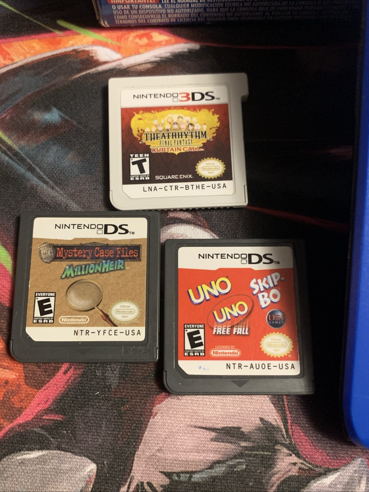 Nintendo 2DS Handheld Game System – Box Manual Charger Games Works Perfectly VG