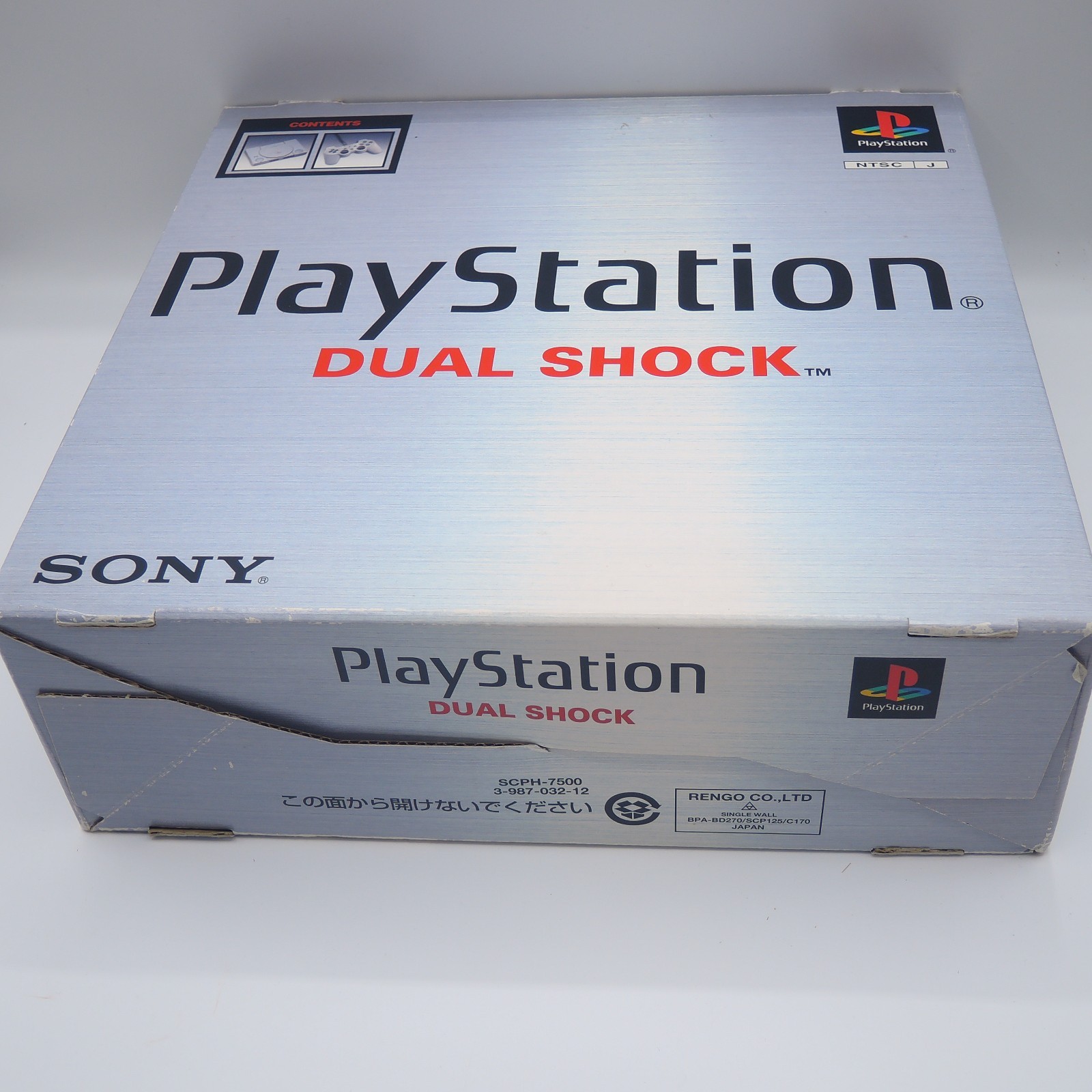 Sony PlayStation 1 console SCPH-7500 boxed NTSC-J Japan tested A1332724