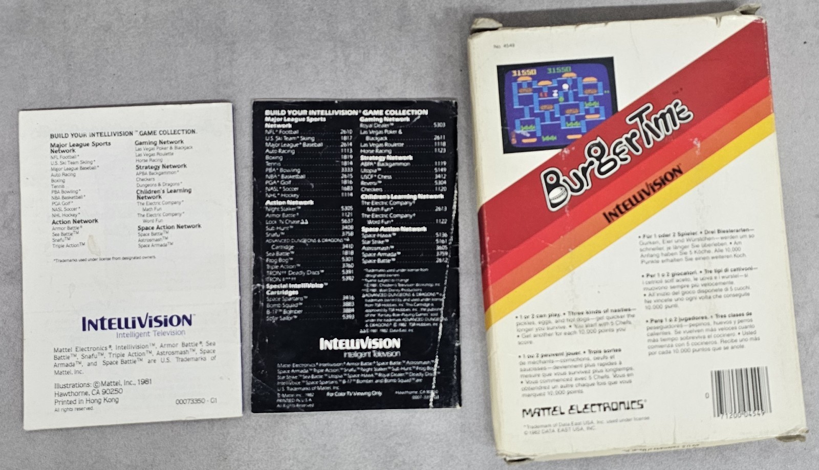 Mattel Intellivision 2 NTSC-U/C Beige Home Console RF 1 Unit