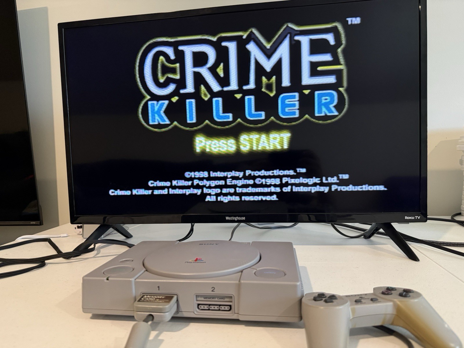 Sony Playstation PS1 SCPH-5501 Console And Game Lot – READ DESCRIPTION
