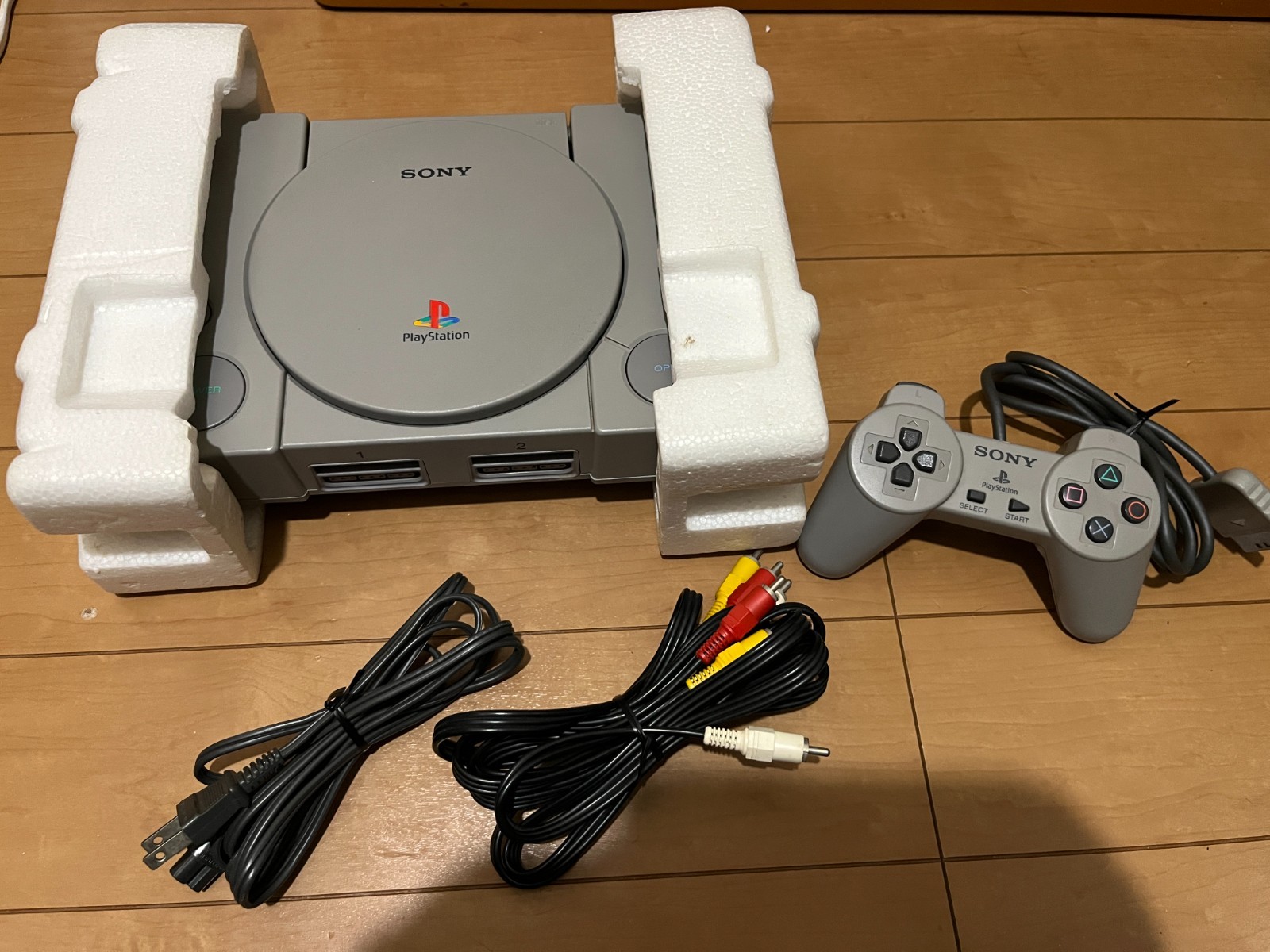 Sony PlayStation 1 PS1 Console SCPH-3000 Model with BOX NO WORK 0523