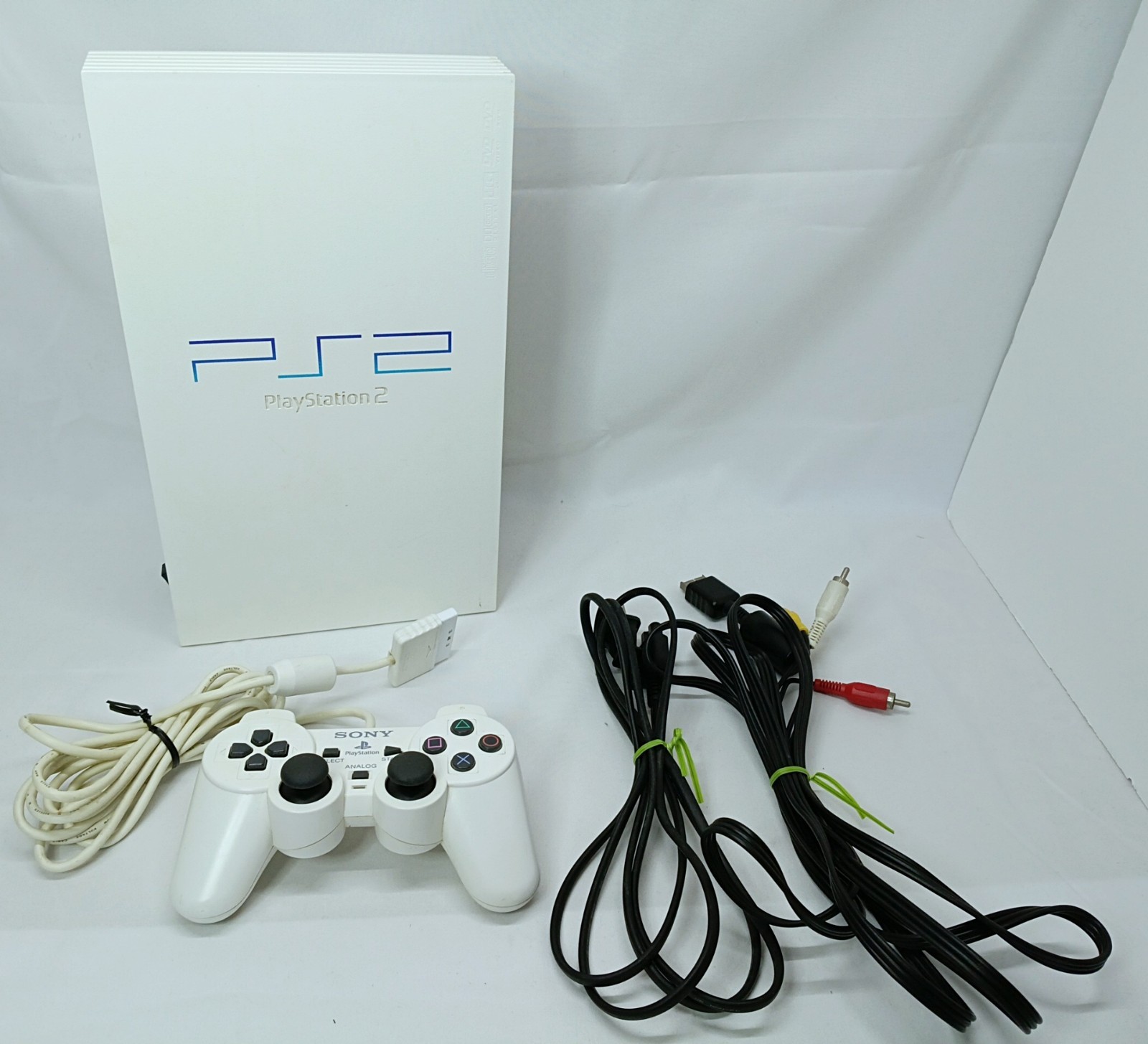 PS2 SCPH-55000 GT Racing Pack Ceramic White Console NTSC-J Japan Tested