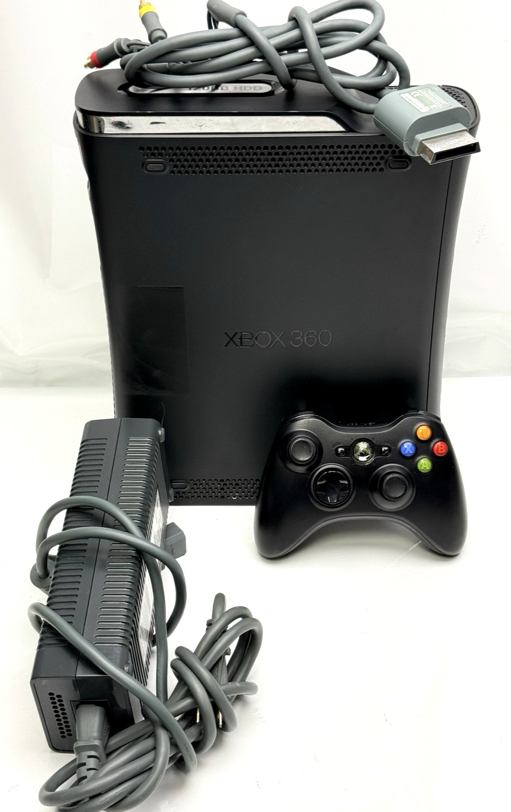 Microsoft Xbox 360 ELITE Core Model Matte Black Video Game Console System 120GB