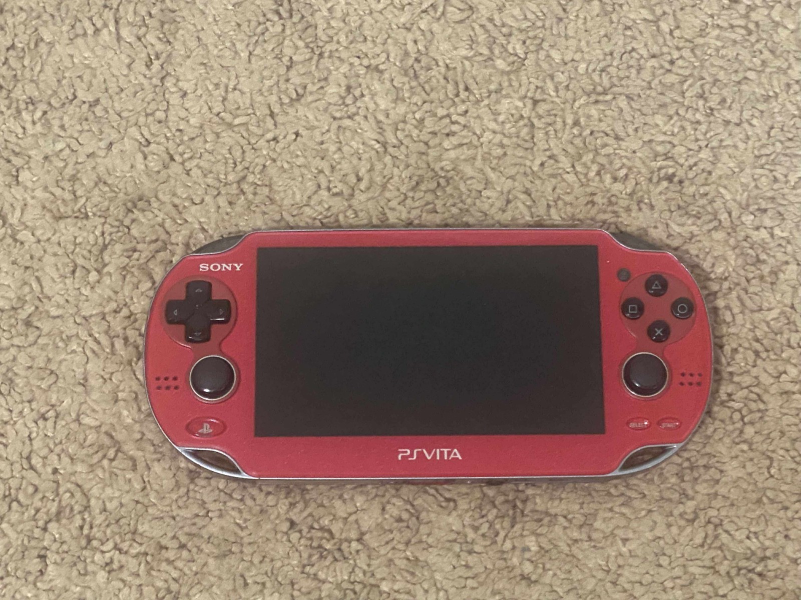Sony PlayStation PS Vita OLED PCH-1000/1100 Red, WIFI, US Seller – SHIP IN 1-DAY