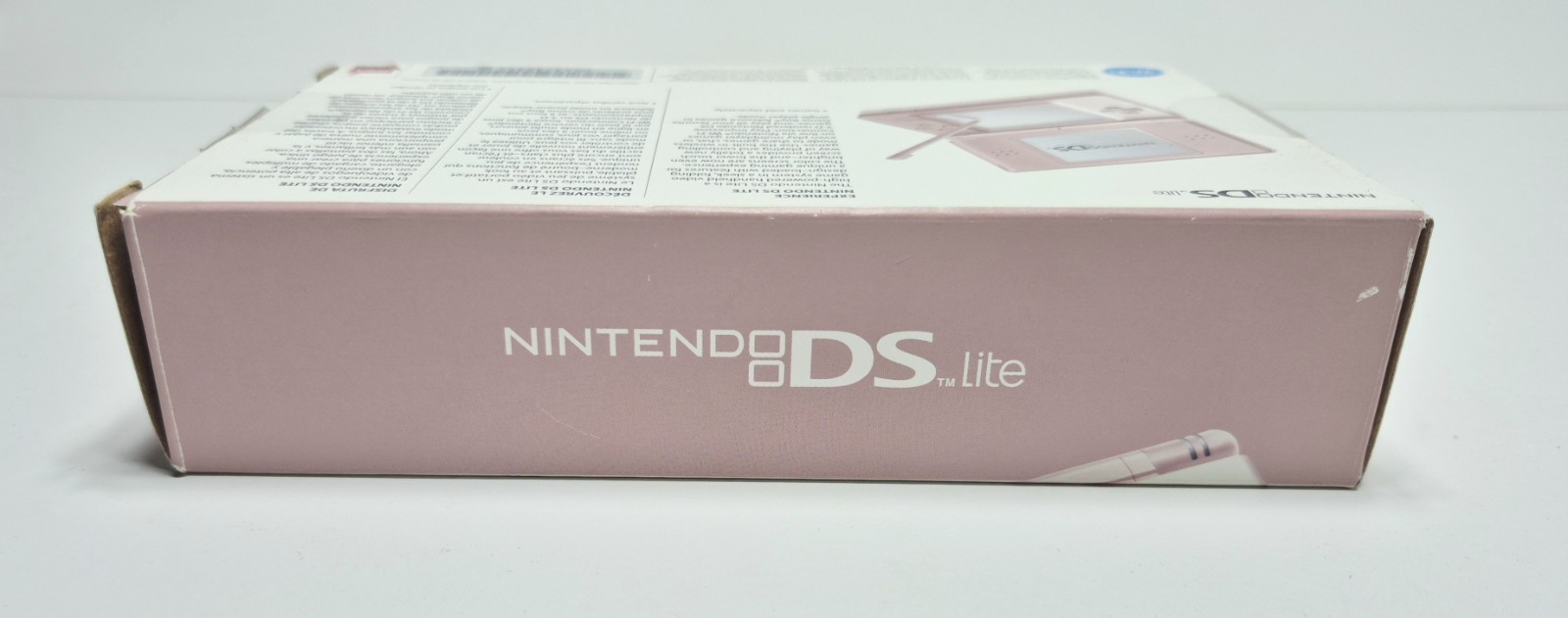 Nintendo DS Lite Pink Metallic Rose Cib Complete W/ Manuals Mint Condition