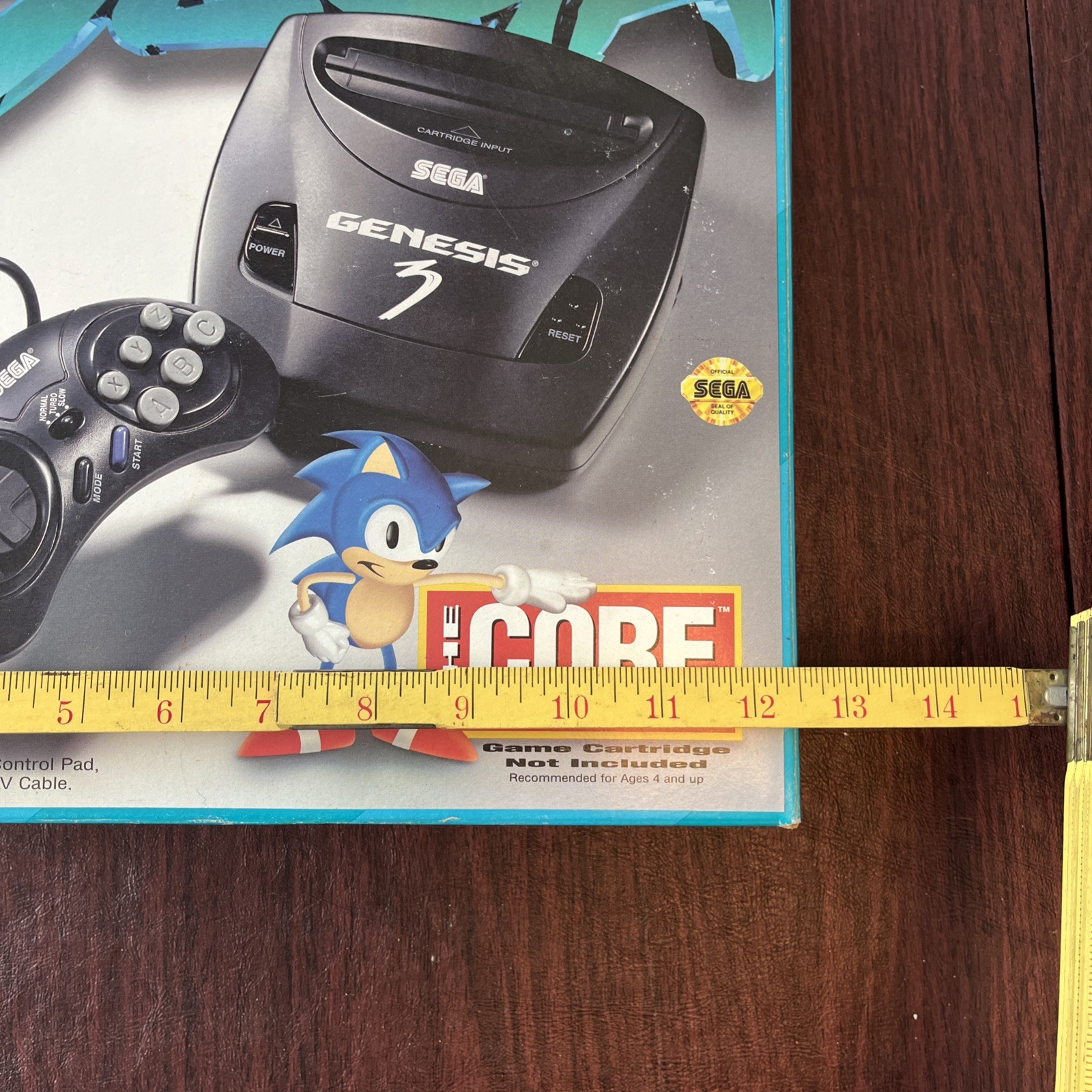 SEGA GENESIS The Core System 3 16 Bit Video Entertainment System Untested AS IS