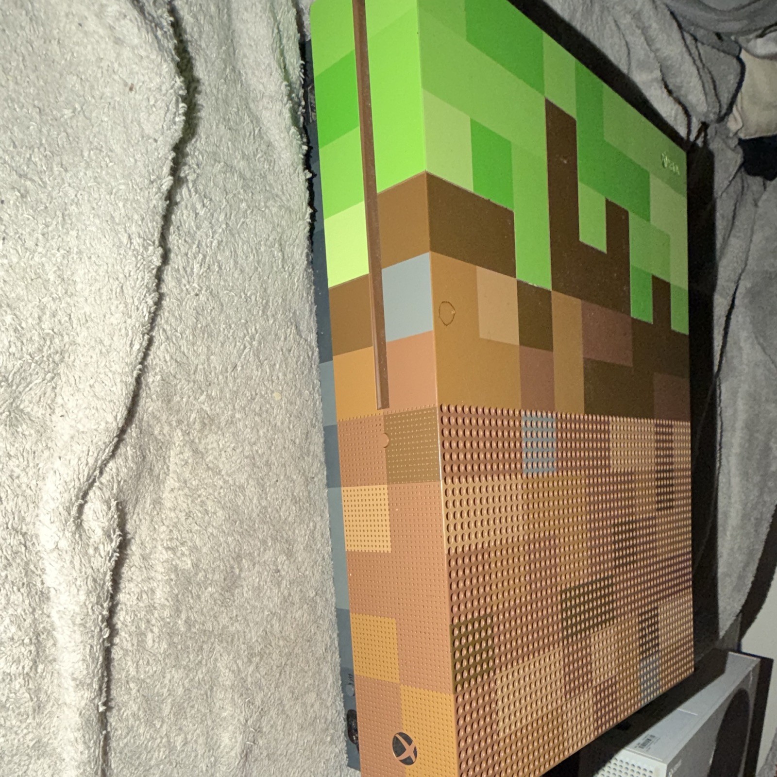 Microsoft Xbox One S Minecraft Console HDMI USB Ethernet Brown Green