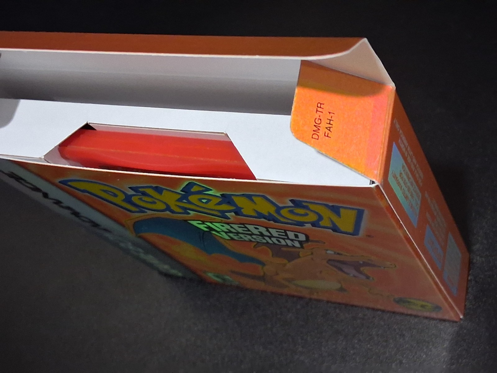 Pokemon FireRed Version Authentic Game Manual Game Boy Advance New Holo Box CIB
