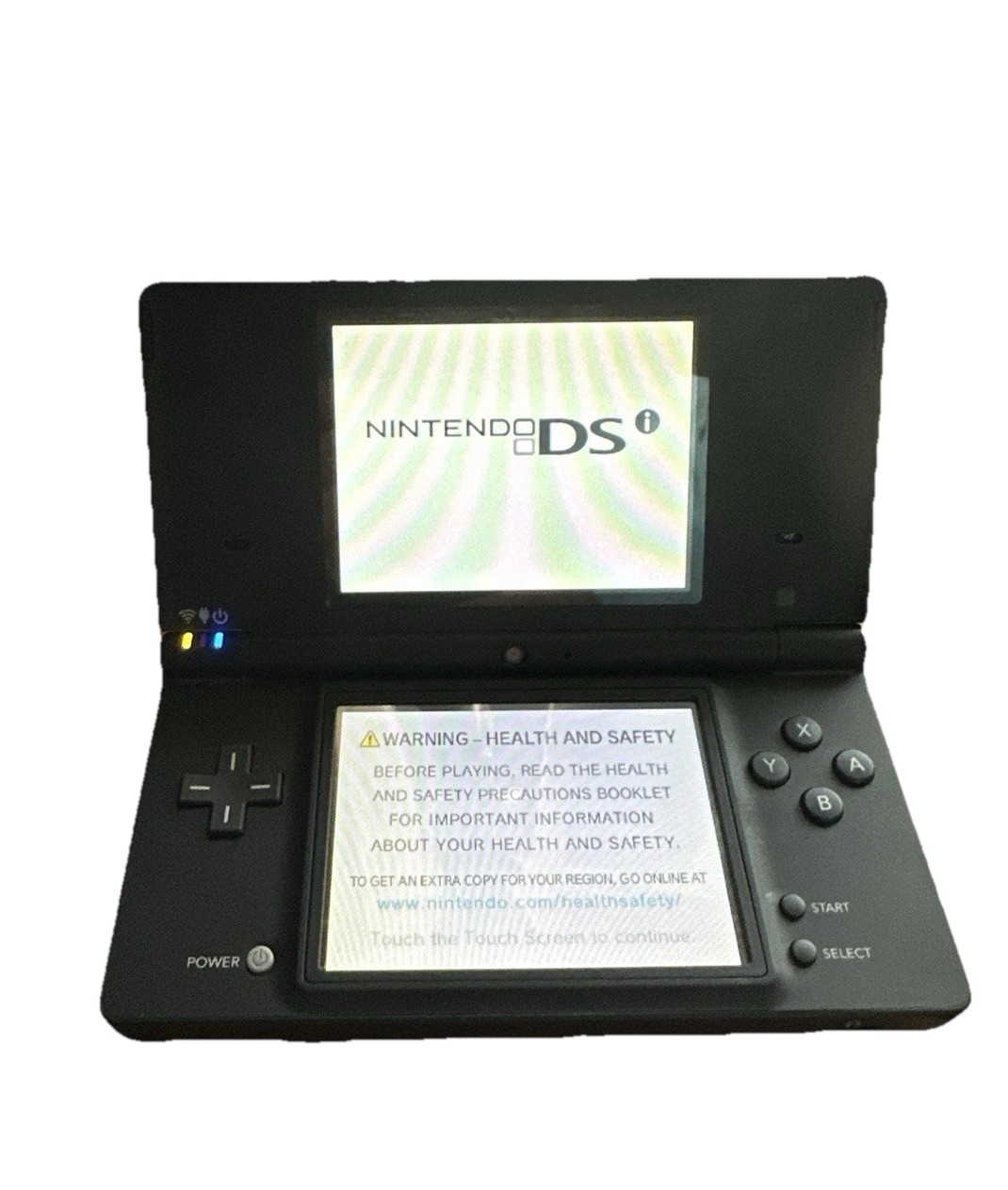 Nintendo DSi Black Bundle TWL-001 – 4 Games, Charger, 1GB SD Card – Tested