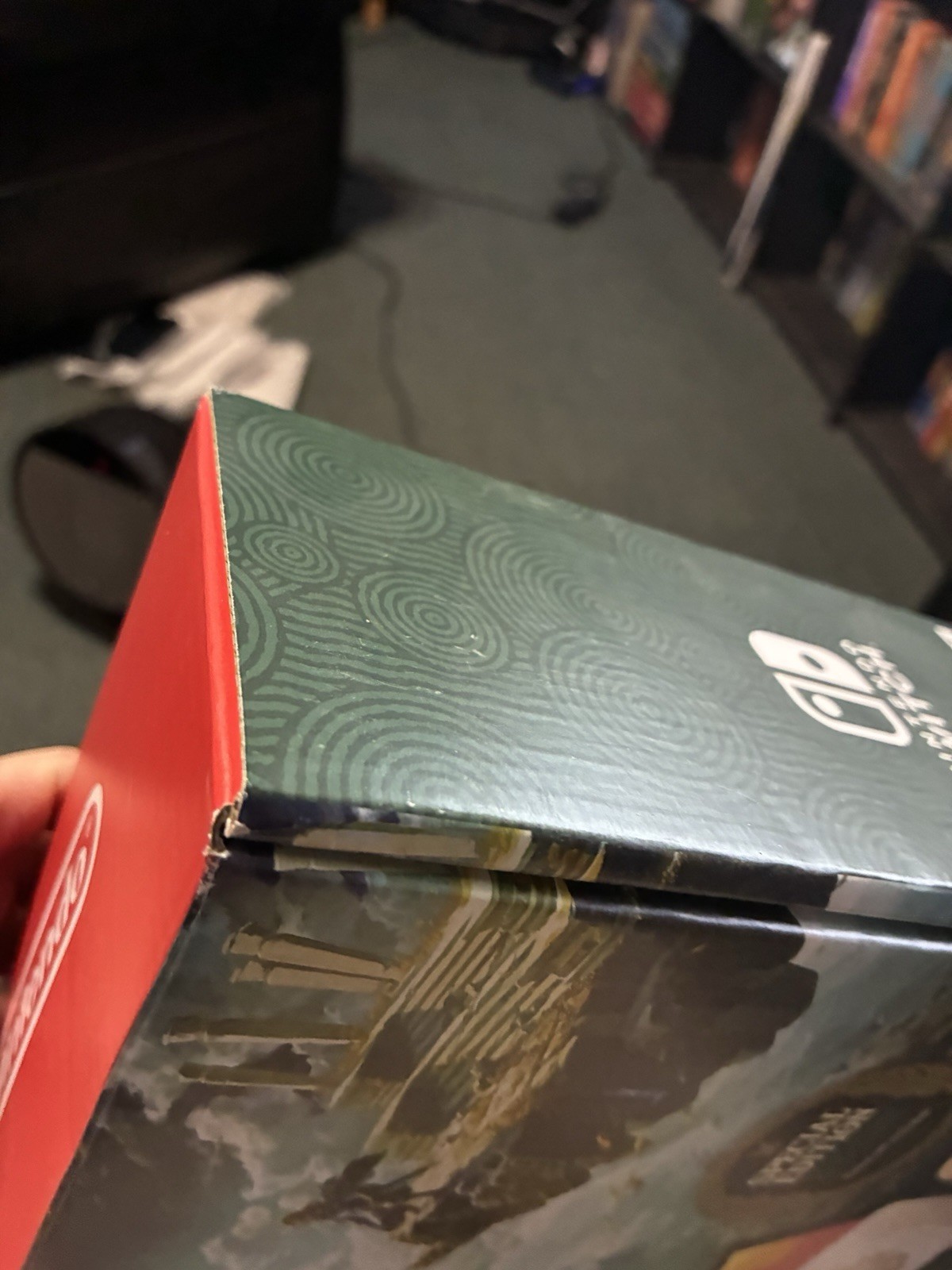 Nintendo Switch Console Zelda Edition Box – EMPTY PACKAGING ONLY