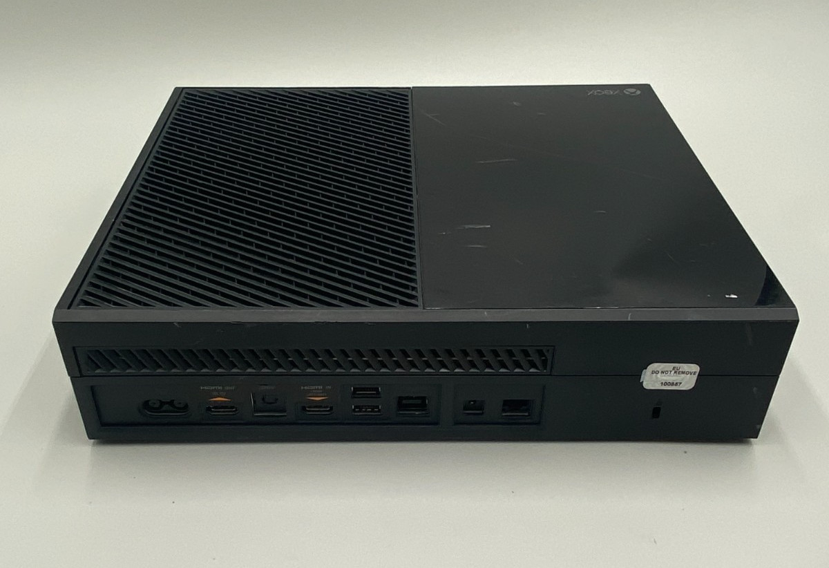 Microsoft Xbox One 1540 512GB Black Gaming Console +Light Gray Controller ONLY C