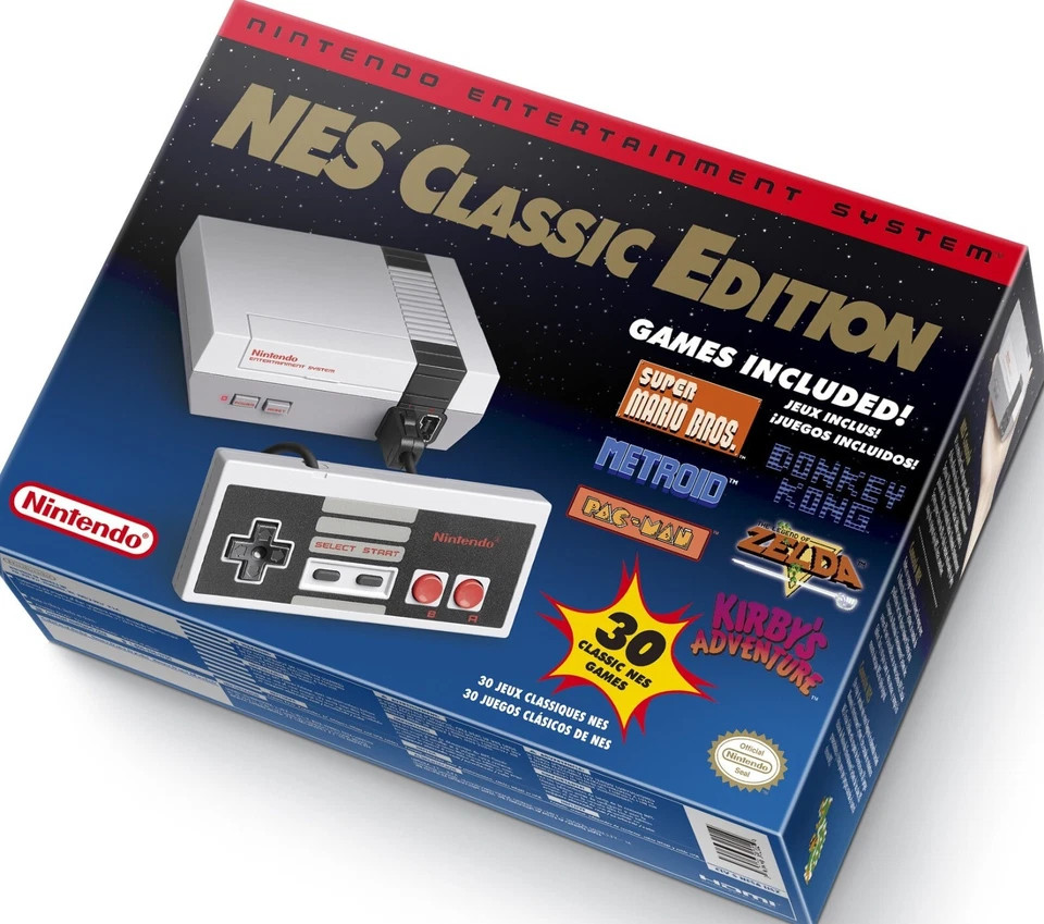 Nintendo NES Classic Edition Mini Console USA New Unopened w 30 games US Stock