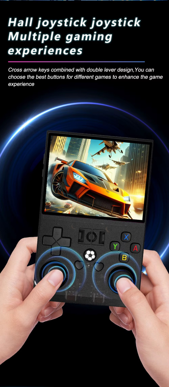 Open Source R36 PRO Retro Handheld Video Game Console Linux System 3.5 Inch IPS