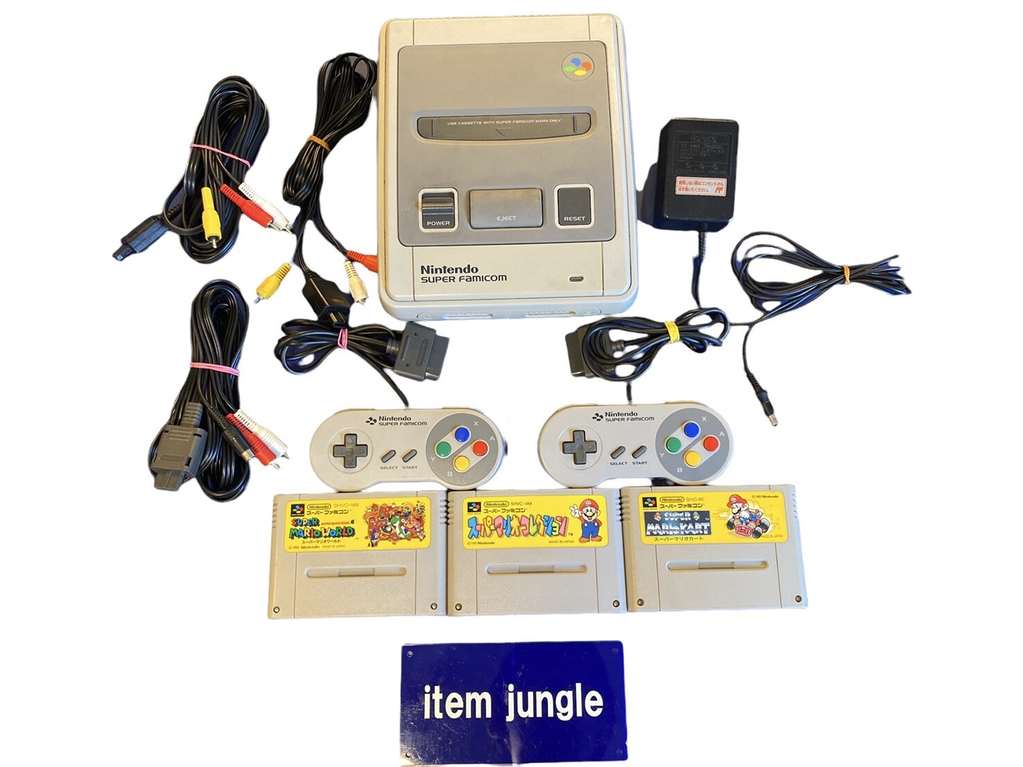 Super Famicom SFC SNES mario game Nintendo console Japanese region