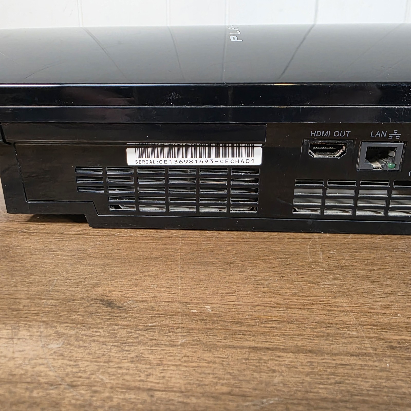 Sony Playstation 3 Backwards Compatible CECHA01 PS3 Console Only TESTED WORKING
