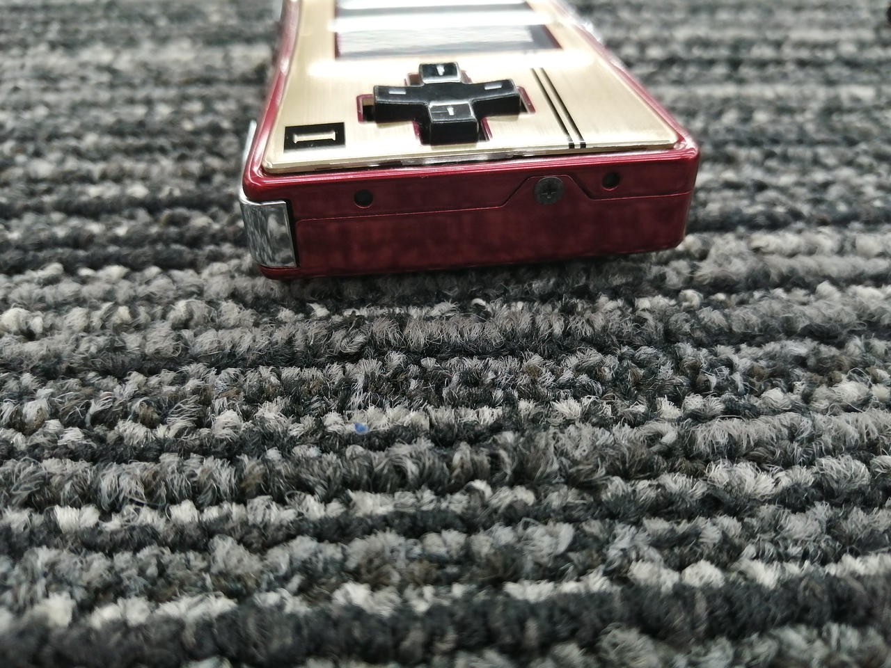 Nintendo GameBoy Micro 20th anniversary NES Color Game Console and adapter Japan