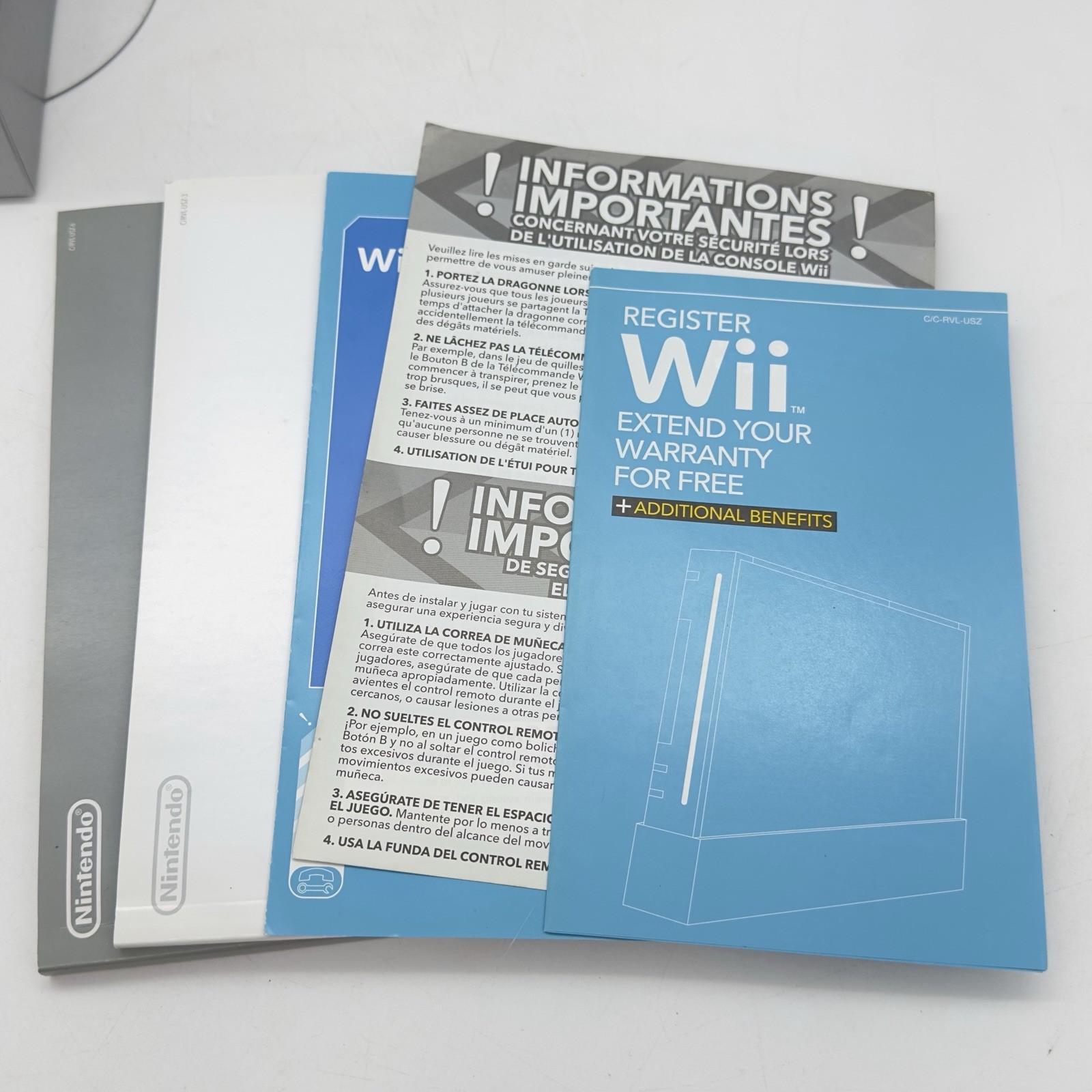 Nintendo Wii RVL-001 Console Bundle TESTED Controllers Games Manuals Complete