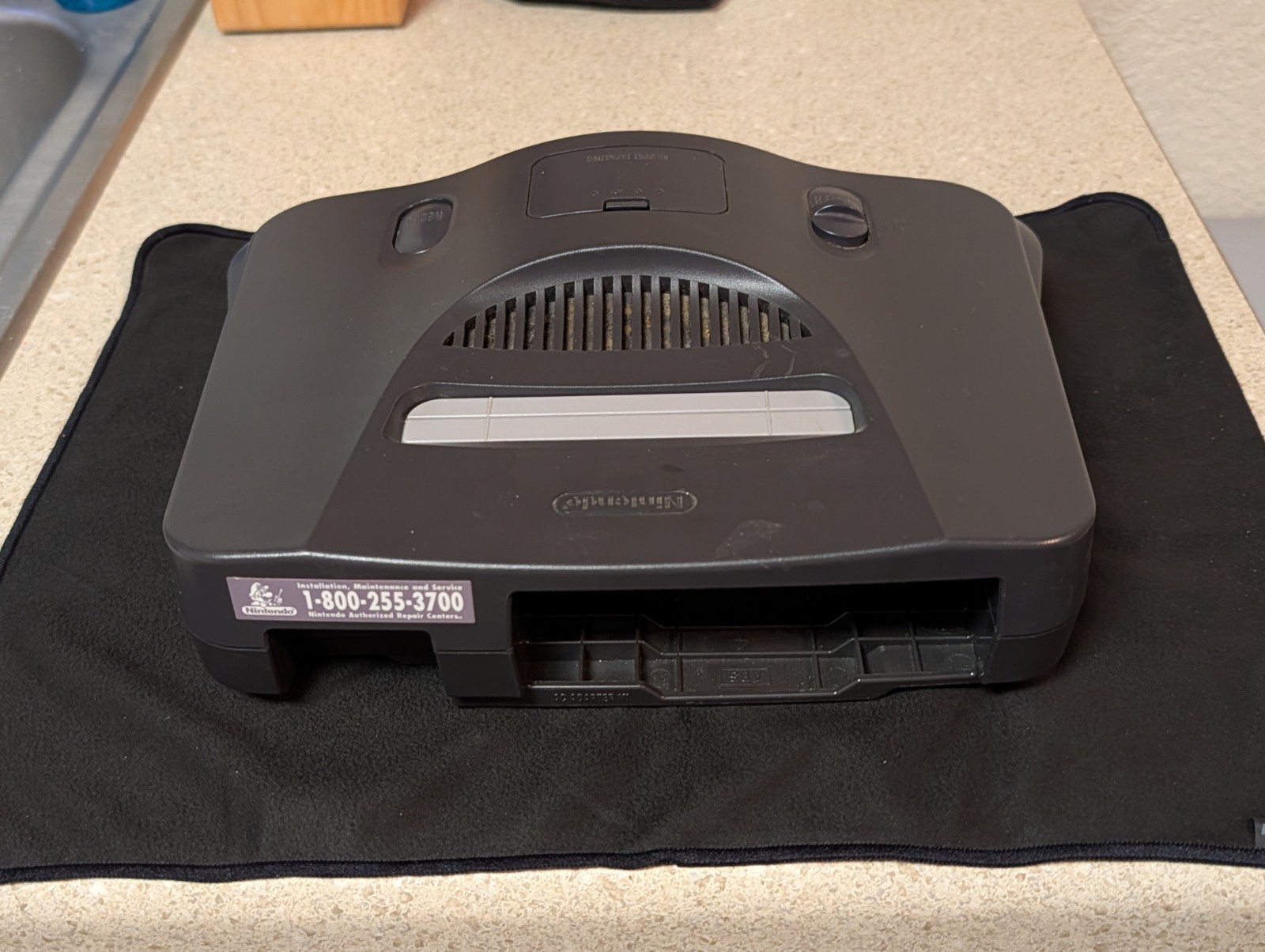 Nintendo 64 Gray Console w/ accessories. Tested and working. *READ DESCRIPTION*