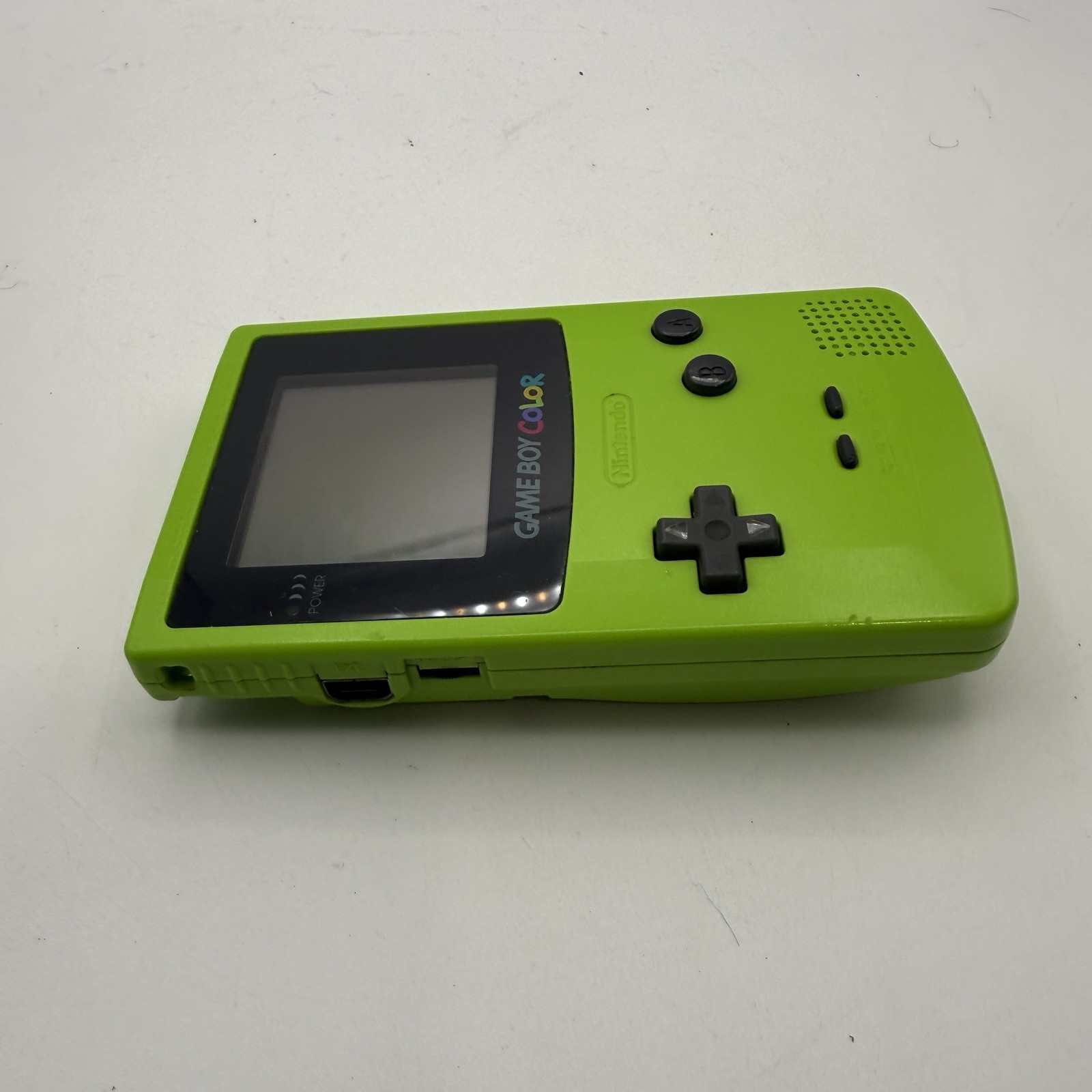 1998 Nintendo Game Boy Color CGB-001 Handheld Lime Green – Tested