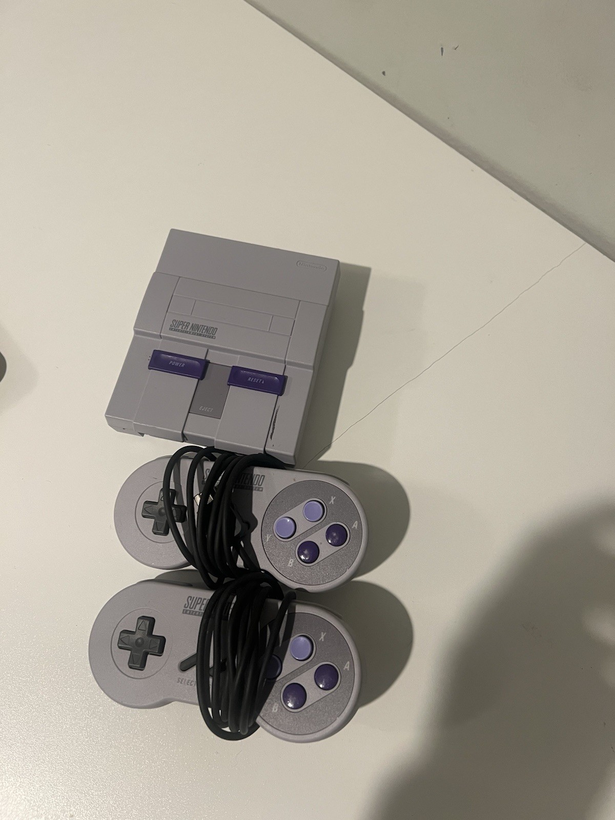 Nintendo Super NES Classic Edition CLV-201 Mini Console w/ 2 Controllers HDMI