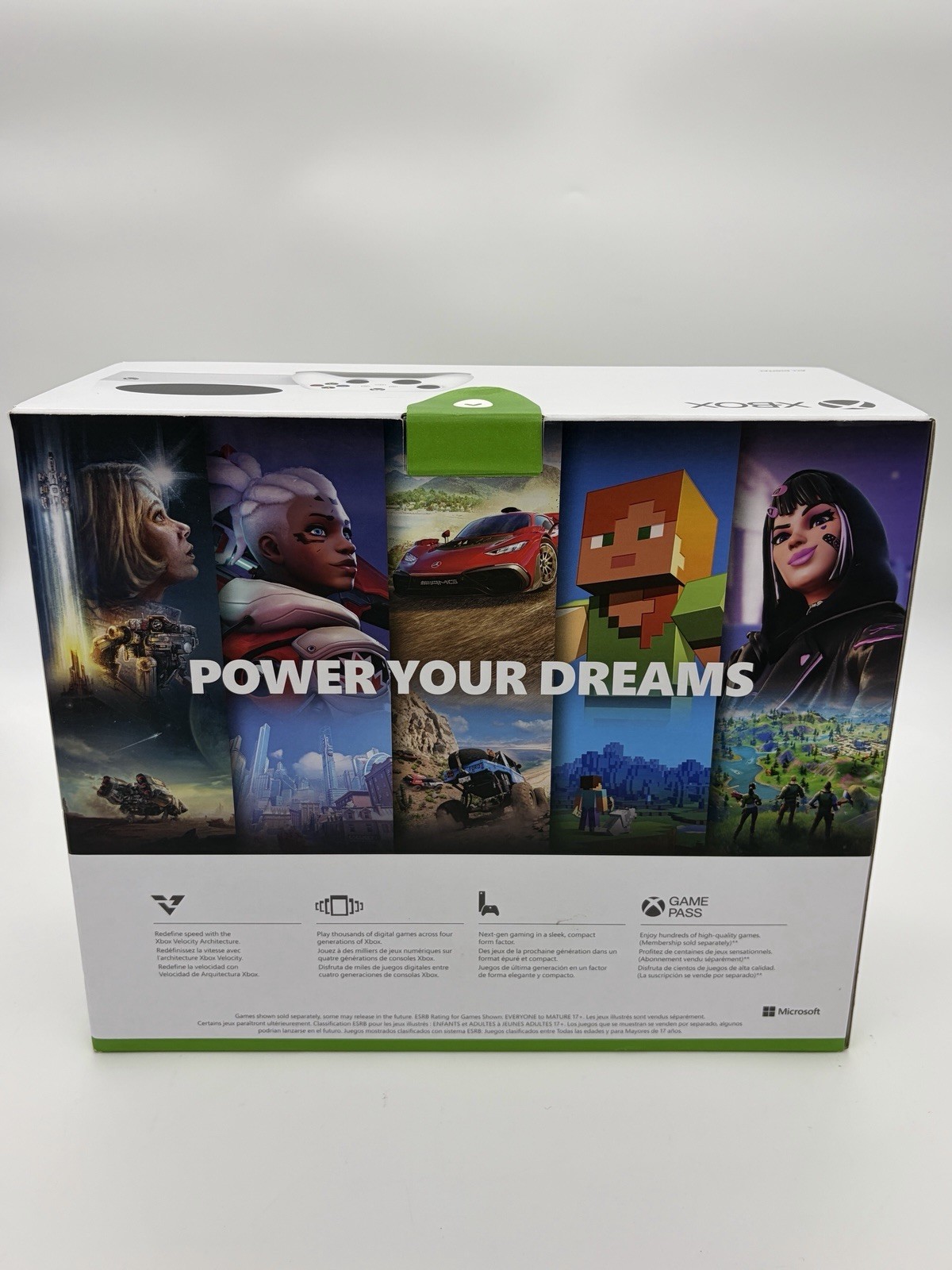 Xbox Series S 512GB Console Complete in Box w/ Rechargeable Batteries Tested