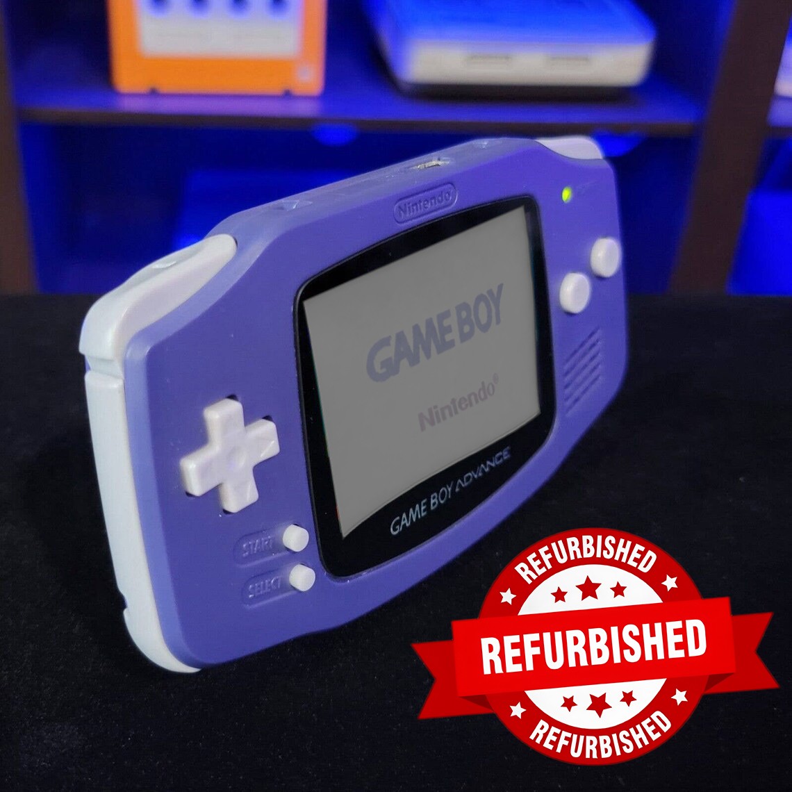 Nintendo Game Boy Advance Console System Cleaned Tested New Indigo CaseRenewed O