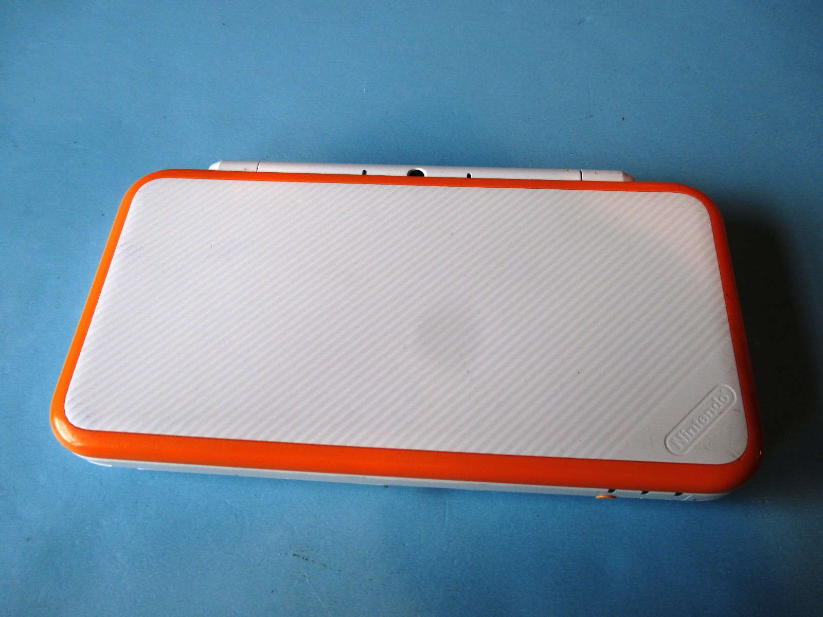 Nintendo 2DS XL Orange & White Console System w/Charger US Version FREE Ship!