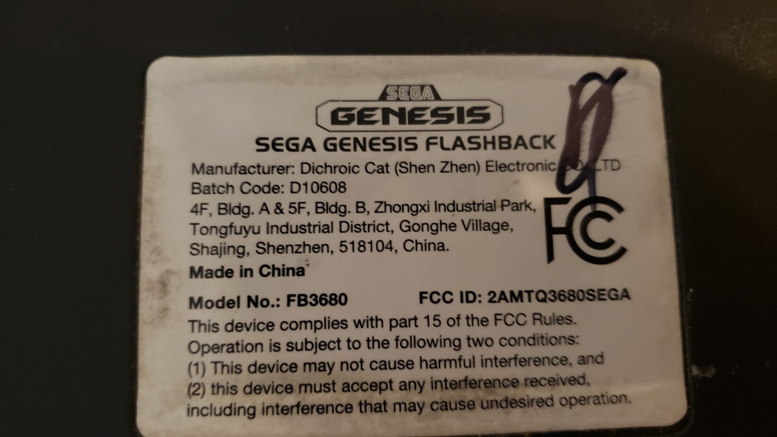 SEGA Genesis Mini Home Game Console – Black – 42 games – 30th anniversary – 2019