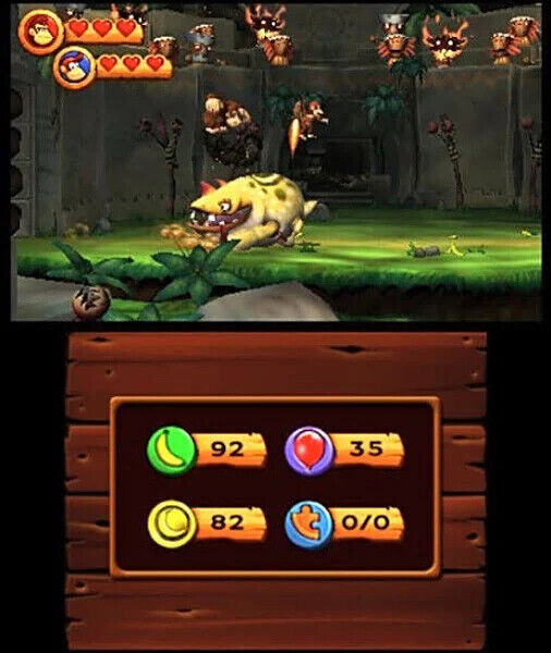 Donkey Kong Country Returns 3D – Nintendo 3DS – Brand New Factory Sealed!