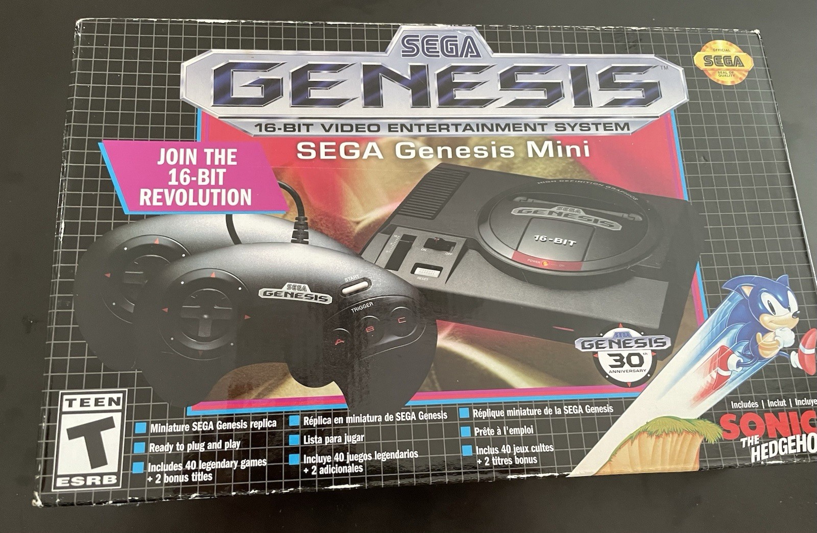SEGA Genesis Mini Microconsole Plug and Play HDMI USB Power Adapter Cable