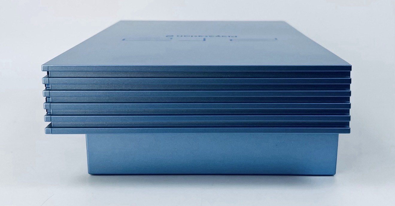 Sony PS2 SCPH-39000 Aqua Blue Console Box Controller Japan Rare Color